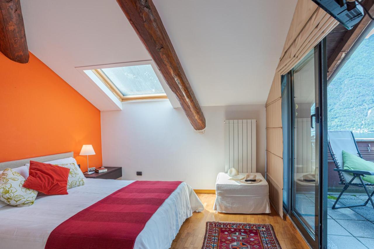 Apt With Terrace And Shared Pool! Lake View! Nesso Exterior foto