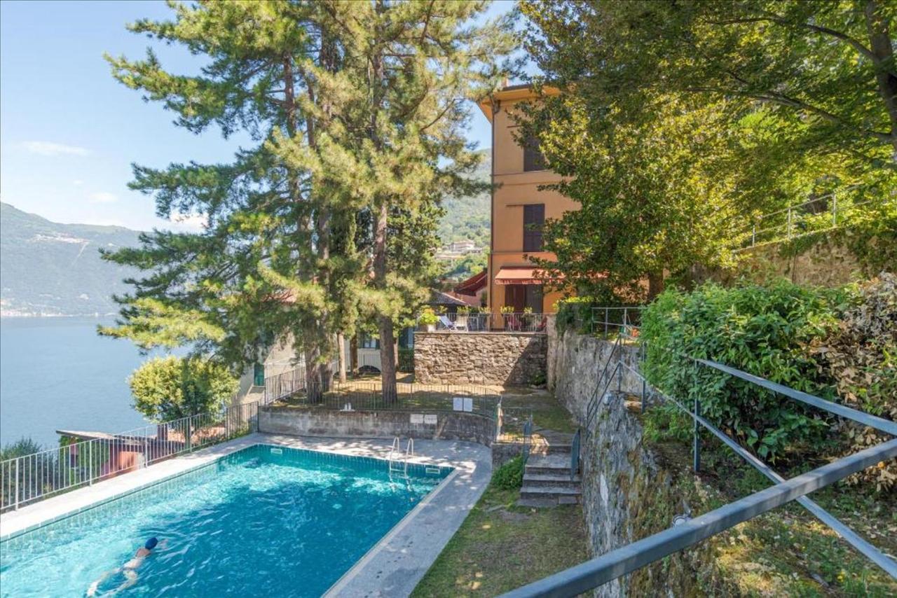 Apt With Terrace And Shared Pool! Lake View! Nesso Exterior foto